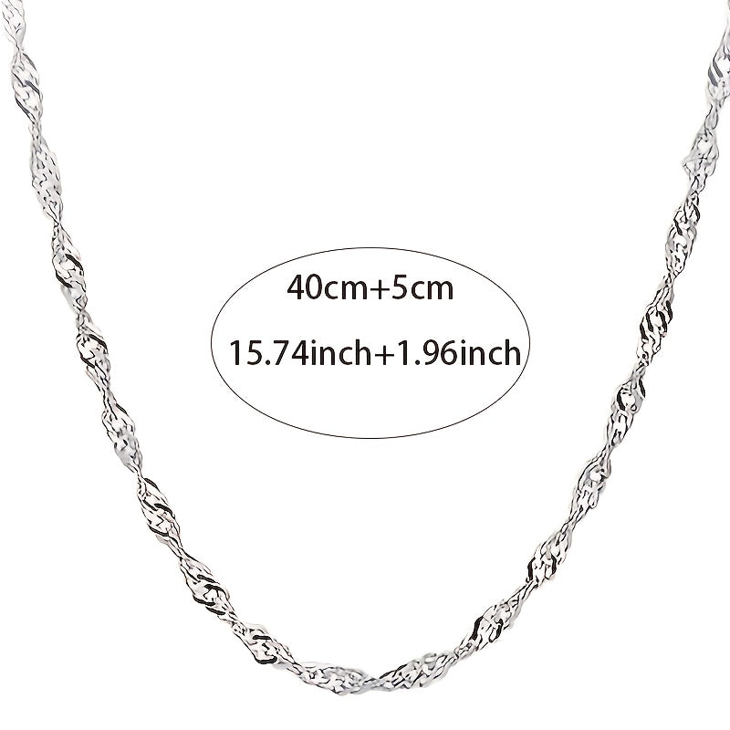 Solenya | Women's refined silver necklace | Silver