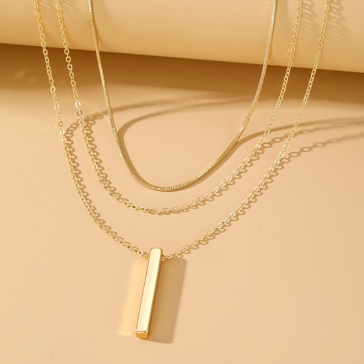 Serelina | Women's Minimalist Multi-Layer Necklace | Gold