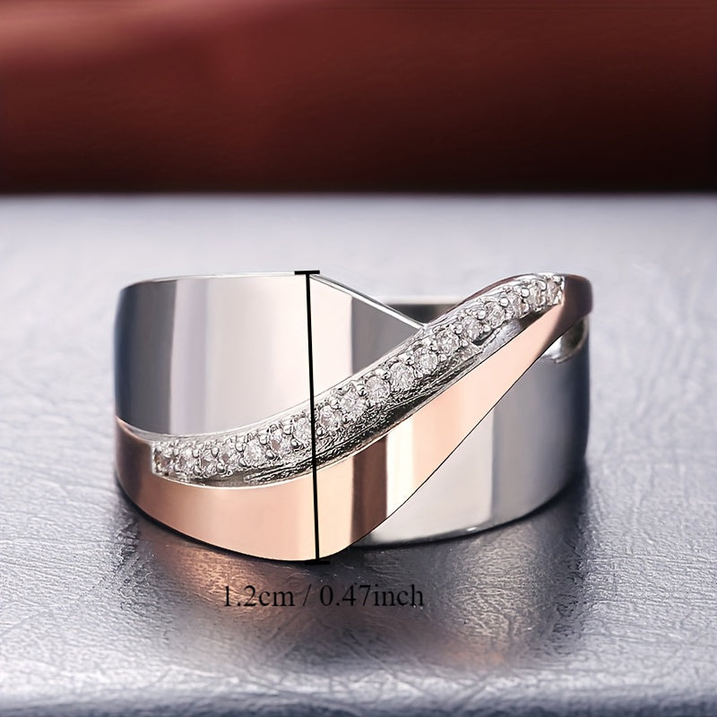 Vivienne | Ladies striking luxury ring | Silver