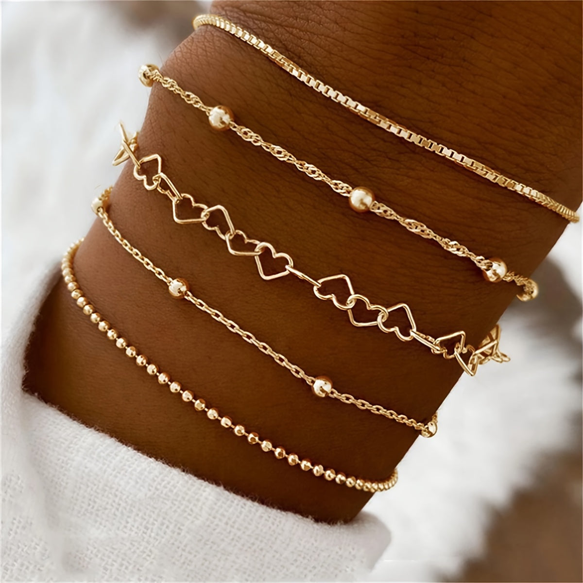 Silvara | Women's stylish bracelets set for everyday use | Silver