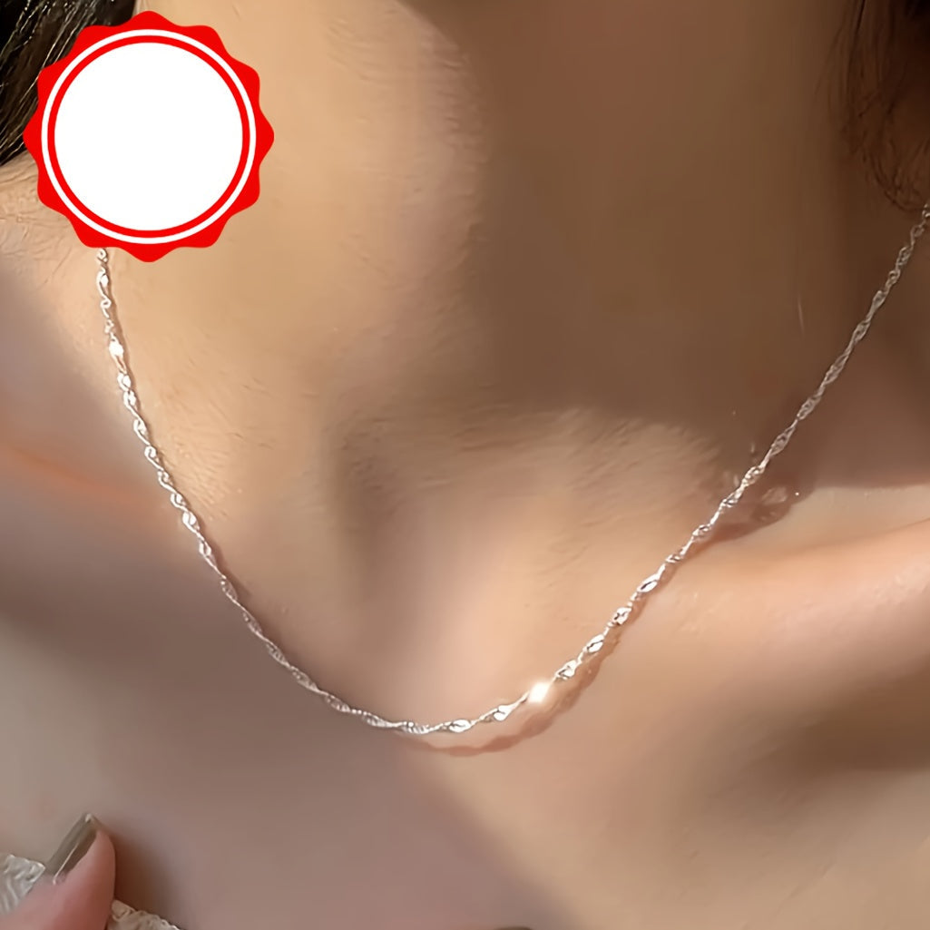 Solenya | Women's refined silver necklace | Silver