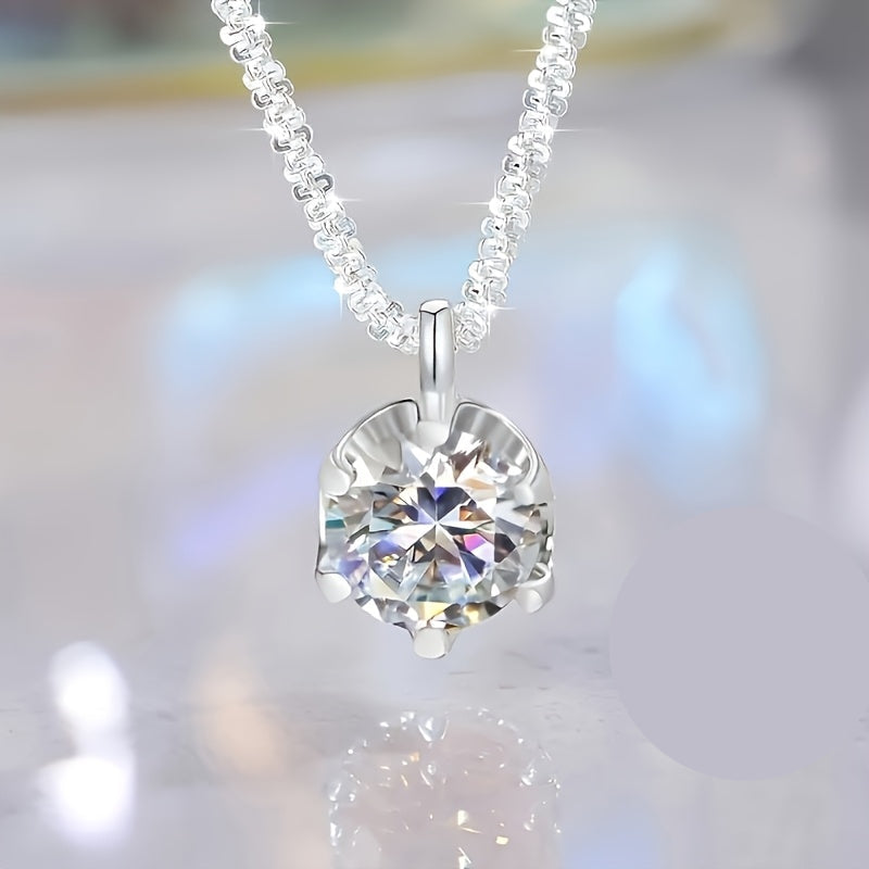 Serelina | Women's Luxury Promise Necklace | Silver