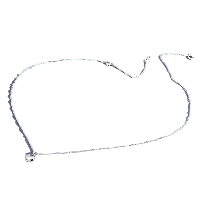 Celiora | Women's Fashionable Heart Necklace | Silver