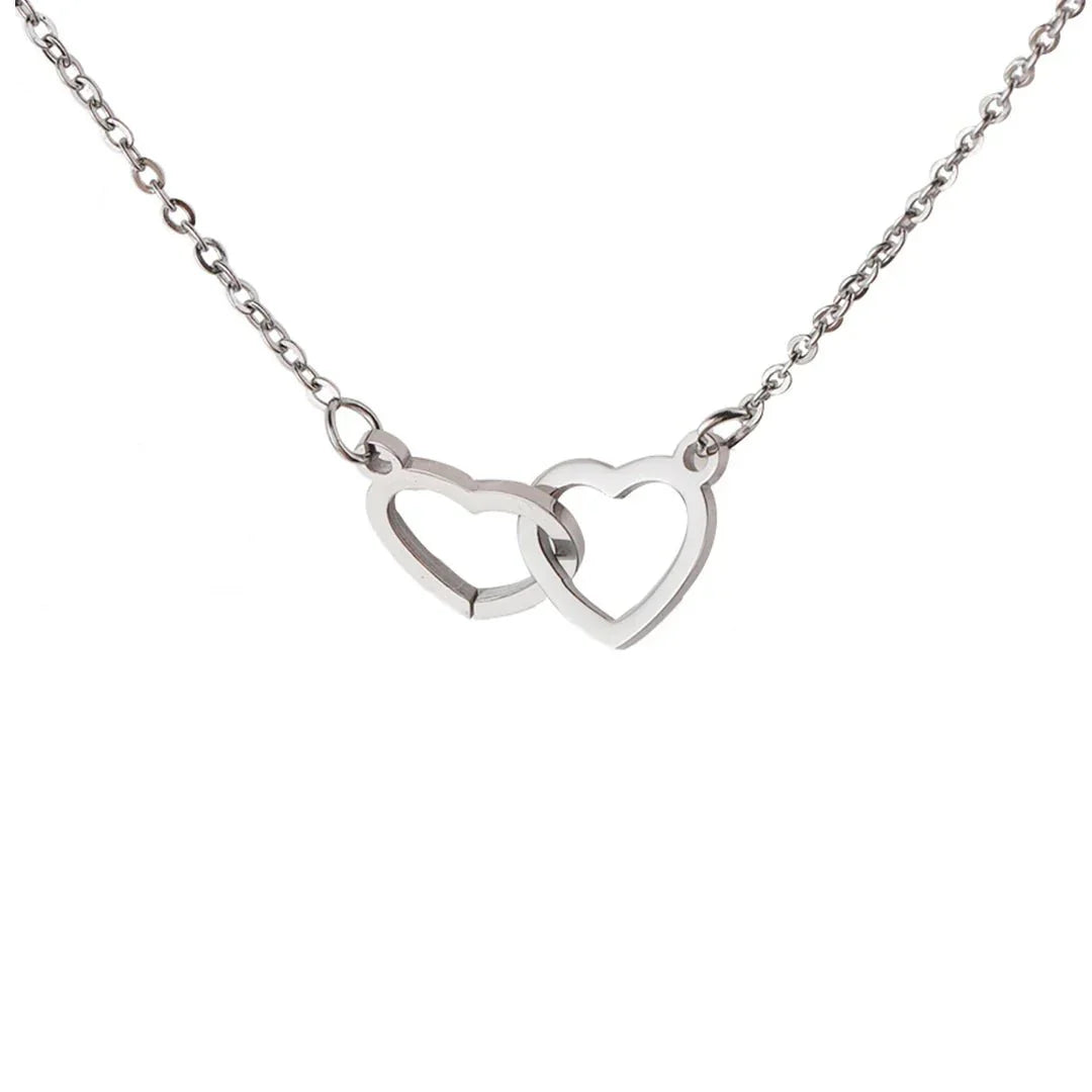 Amora Shine | Engraved Necklace | Heart Shaped