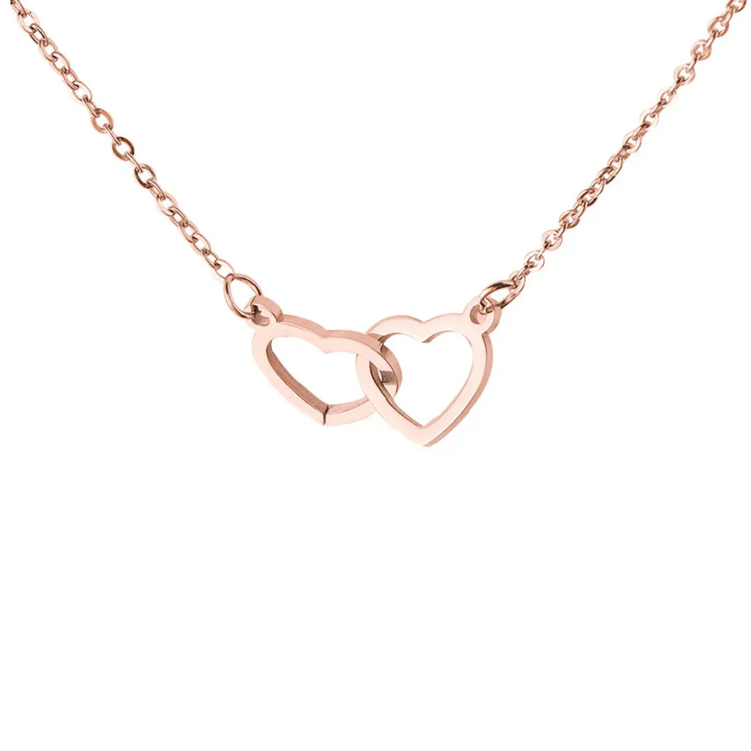 Amora Shine | Engraved Necklace | Heart Shaped