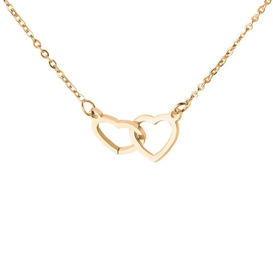 Amora Shine | Engraved Necklace | Heart Shaped