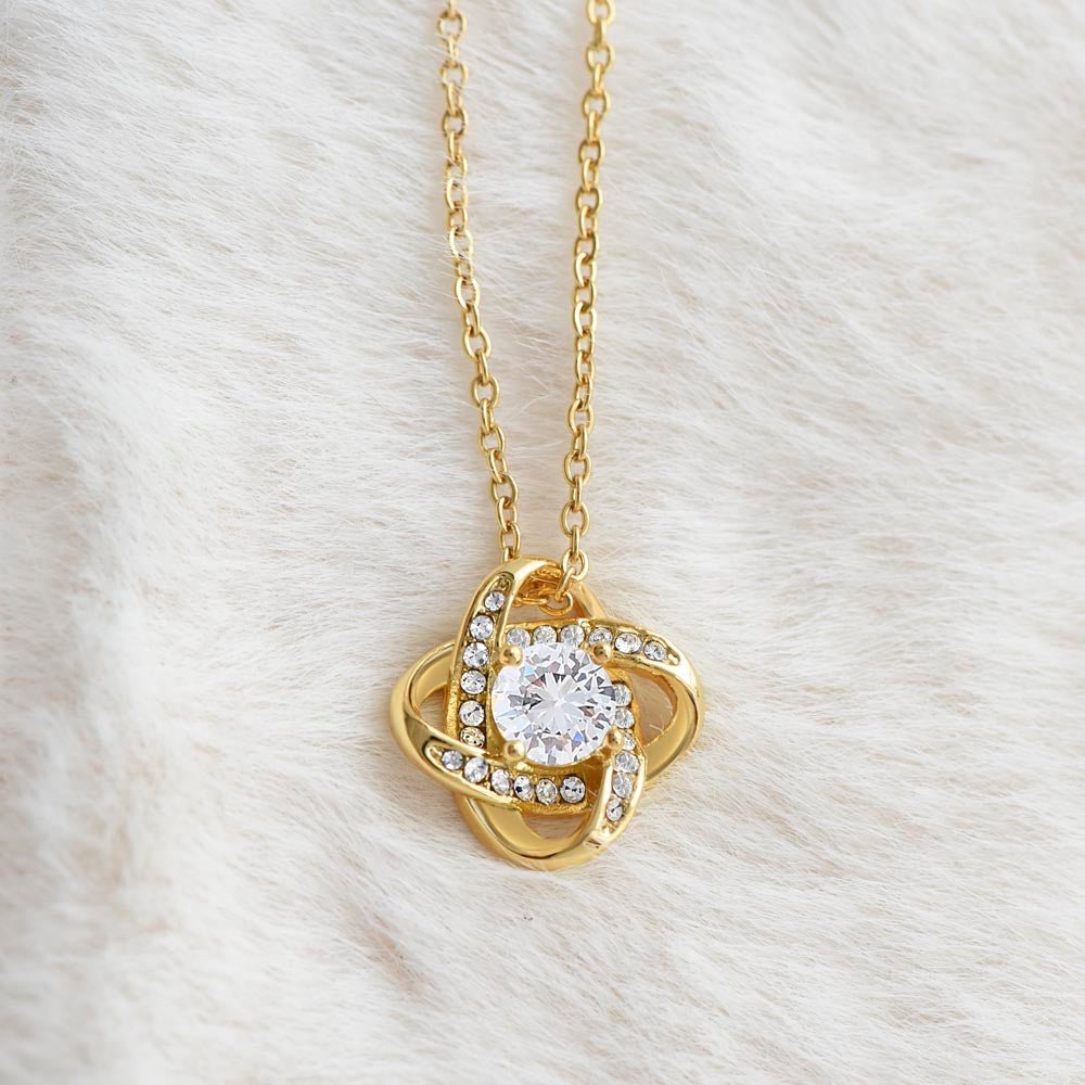 Everlasting Grace | Love Knot Necklace | Symbol of Love Sophisticated Style
