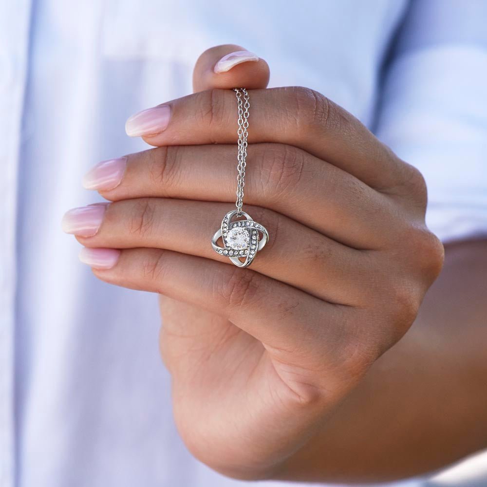 Everlasting Grace | Love Knot Necklace | Symbol of Love Sophisticated Style