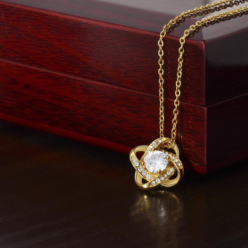 Everlasting Grace | Love Knot Necklace | Symbol of Love Sophisticated Style