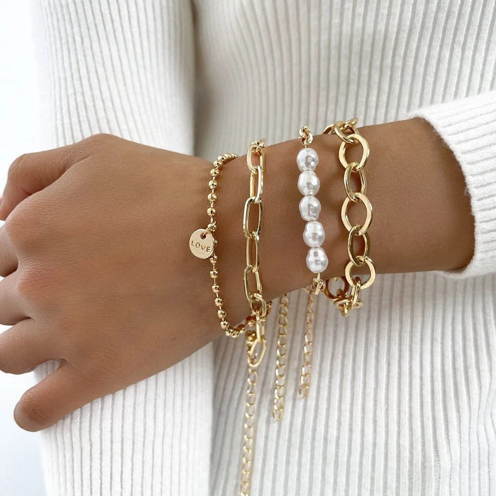 Lumineux Flair | beaded bracelet | subtle luxury