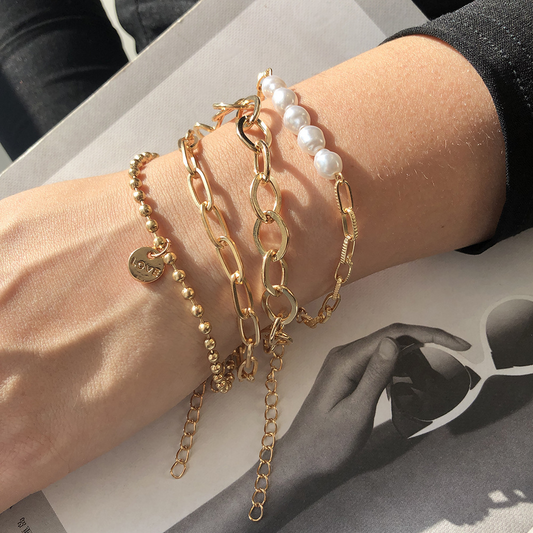 Lumineux Flair | beaded bracelet | subtle luxury