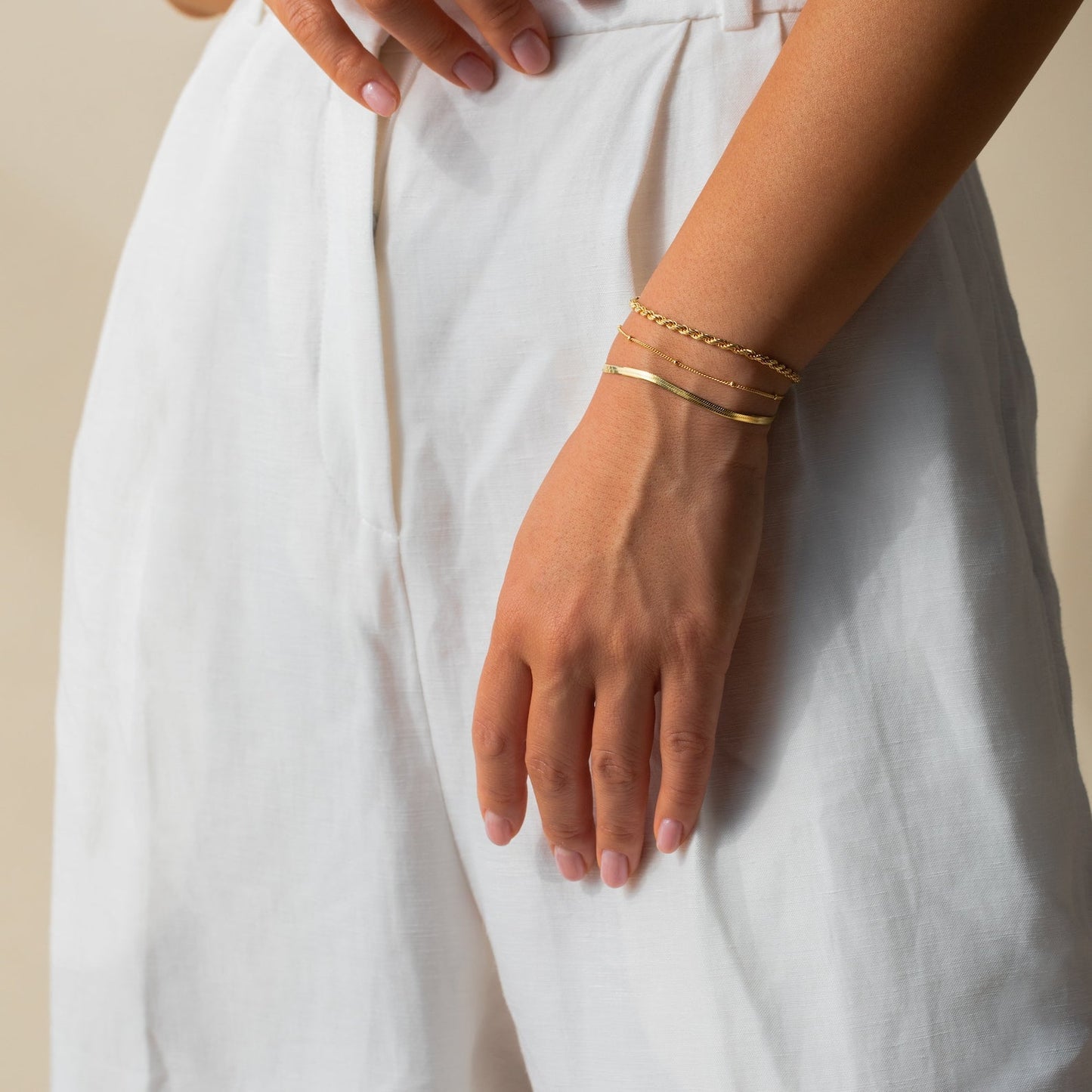 Luminous Chic | layered bracelets | timeless style