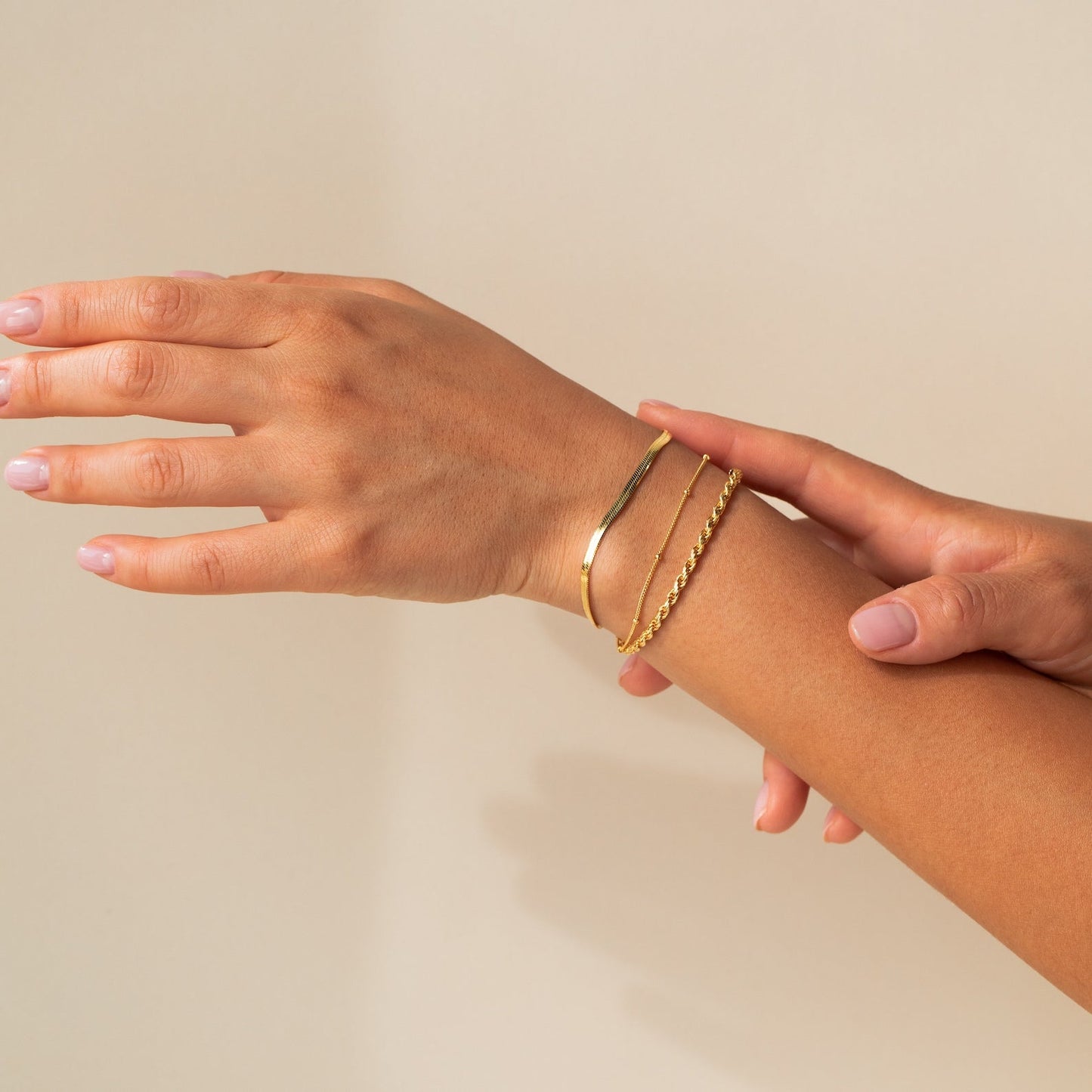 Luminous Chic | layered bracelets | timeless style
