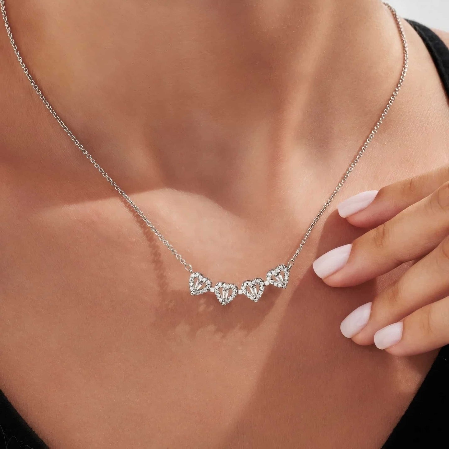 Luminous Charm | Heart Necklace | Timeless and Elegant