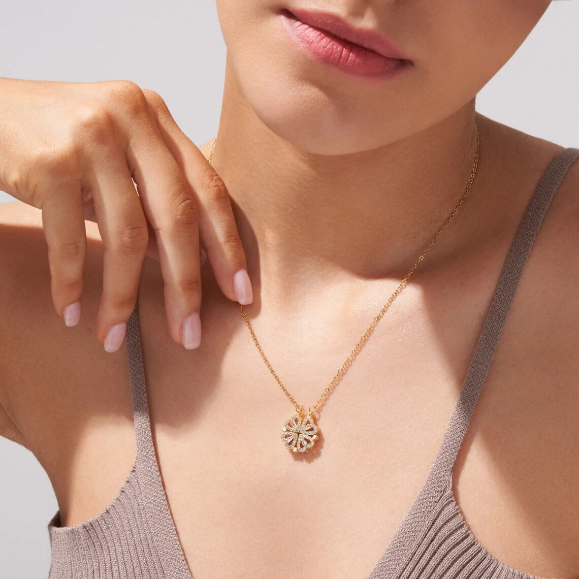 Luminous Charm | Heart Necklace | Timeless and Elegant