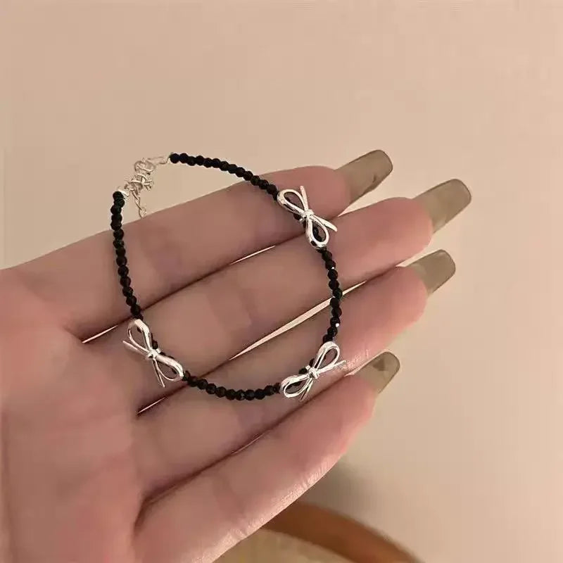 Miralyn | Women's bracelet with bow detail and elegant shine | Silver