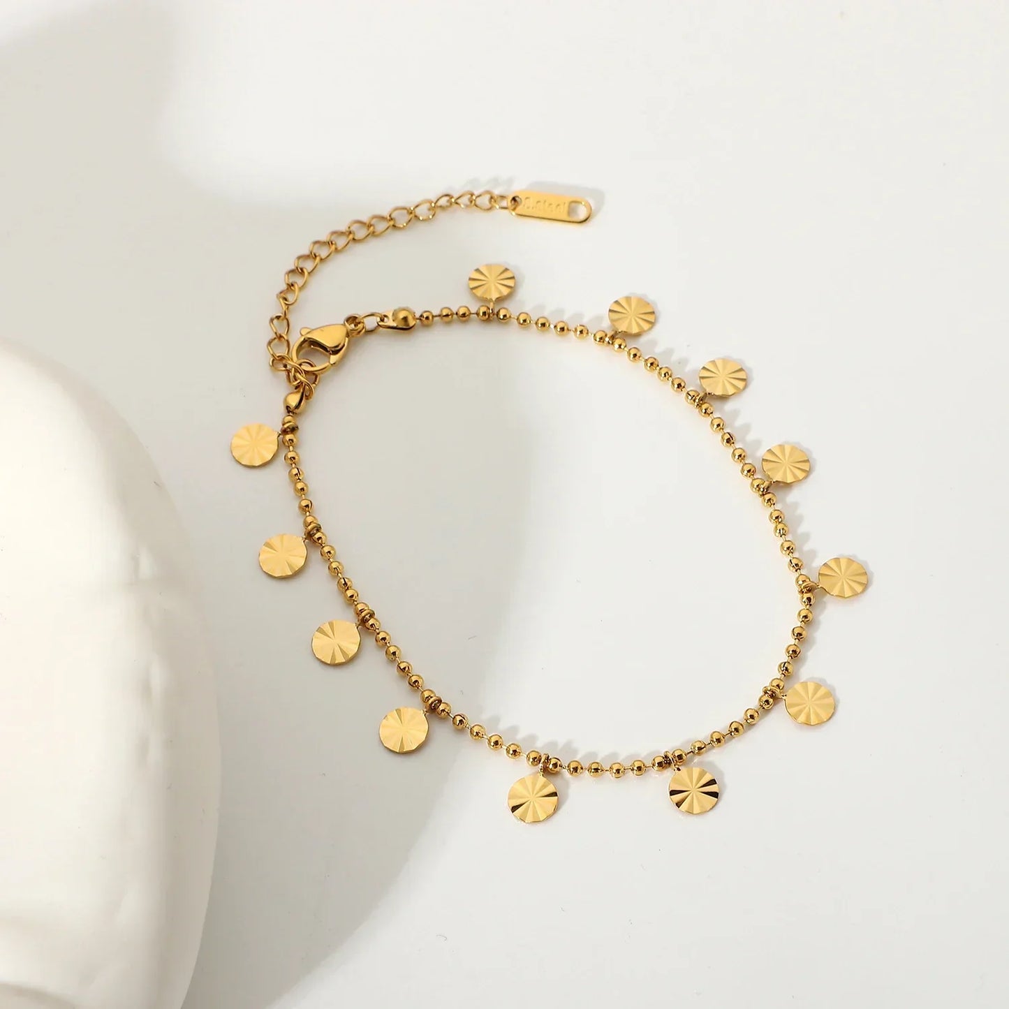 Stylish Sparkling | Ankle Bracelet Elegant | Subtle Glamour