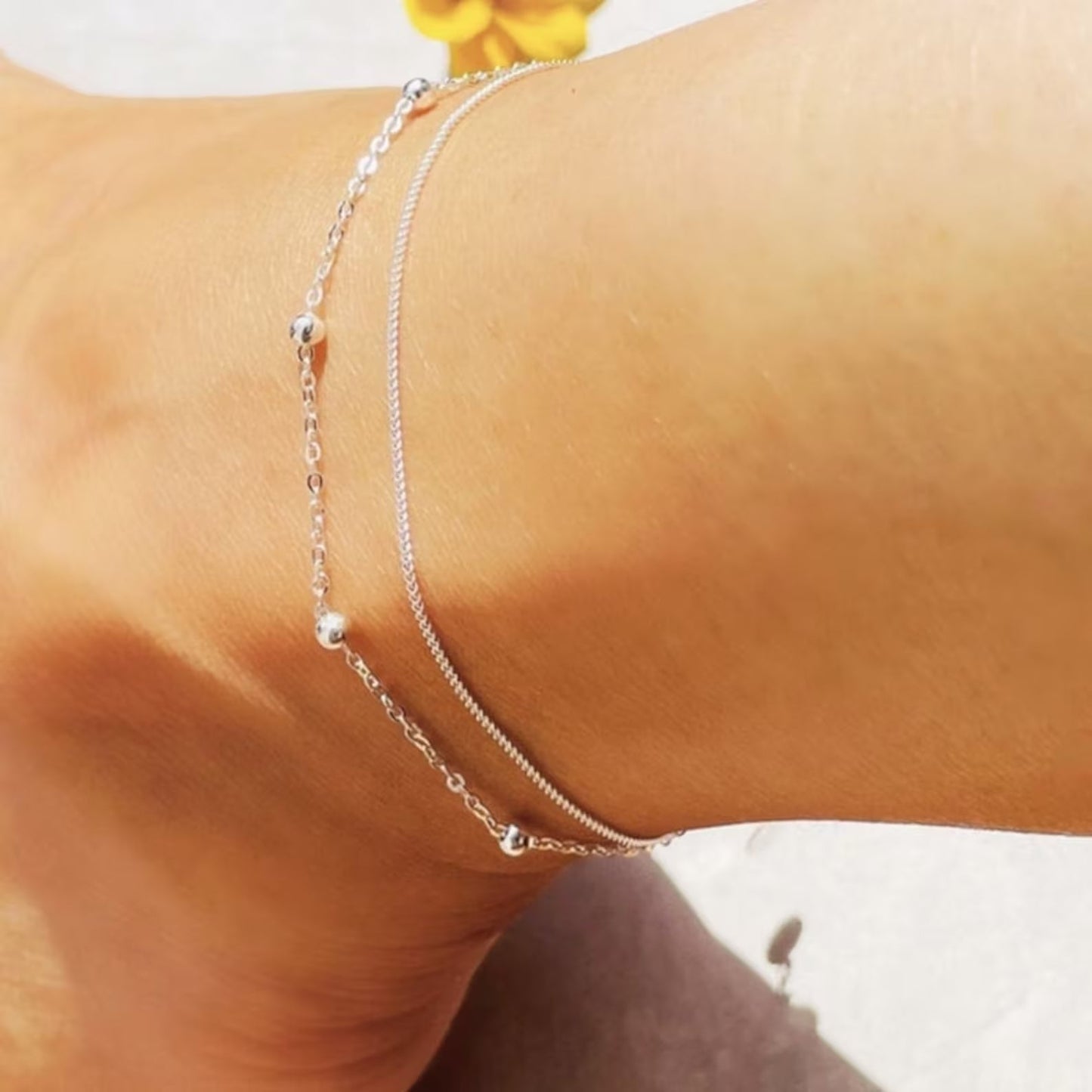 Twilight Elegance | ankle bracelet refined | stylish