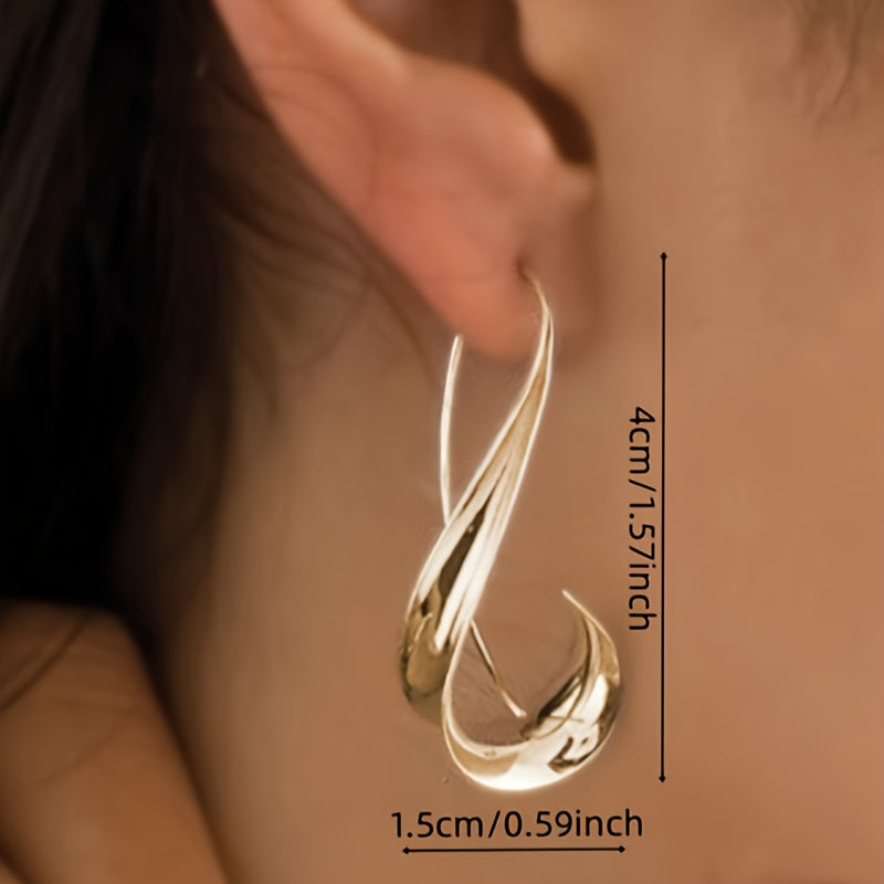 Zafeyra | Women's boho-chic earrings with vintage look | Gold