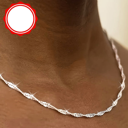 Solenya | Women's refined silver necklace | Silver