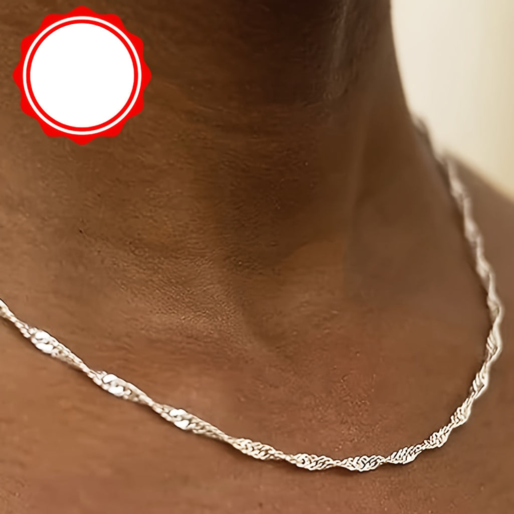 Solenya | Women's refined silver necklace | Silver