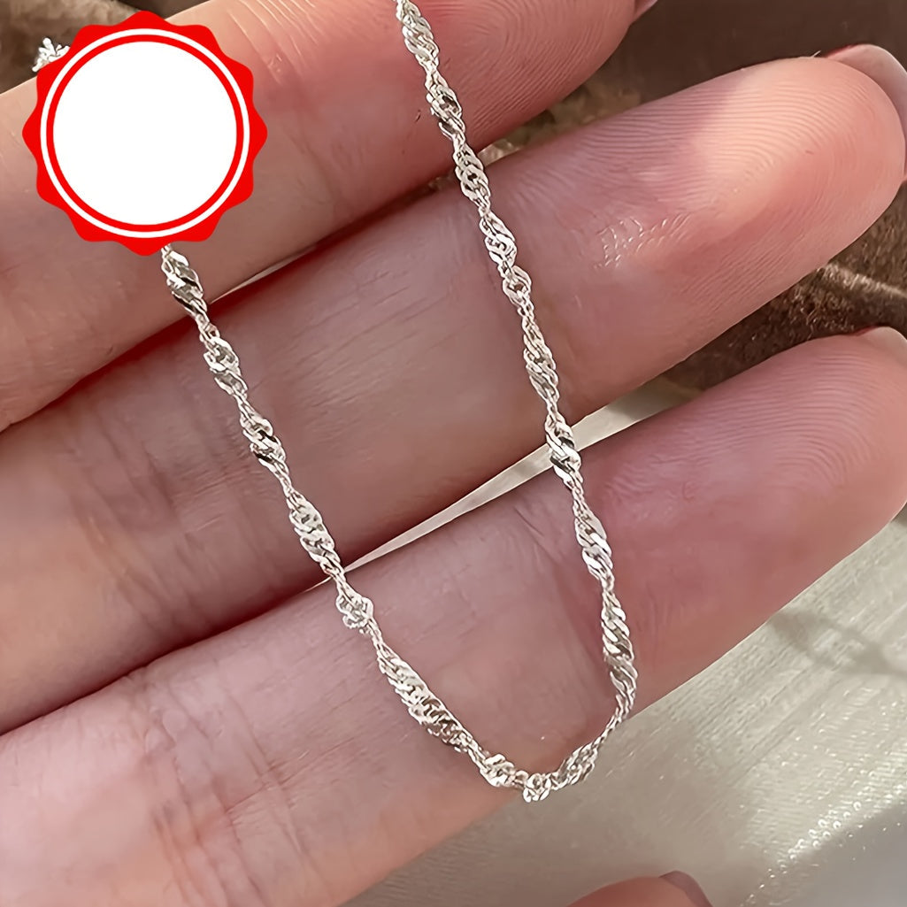 Solenya | Women's refined silver necklace | Silver