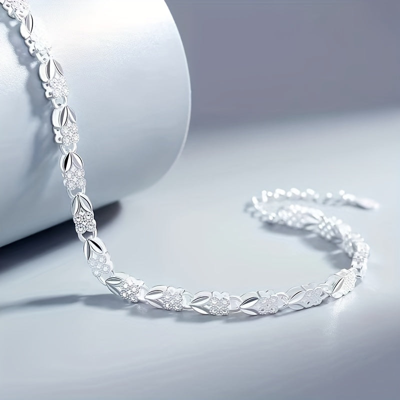 Avenya | Women's refined clover bracelet | Silver