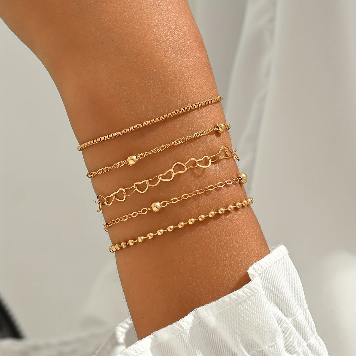 Silvara | Women's stylish bracelets set for everyday use | Silver