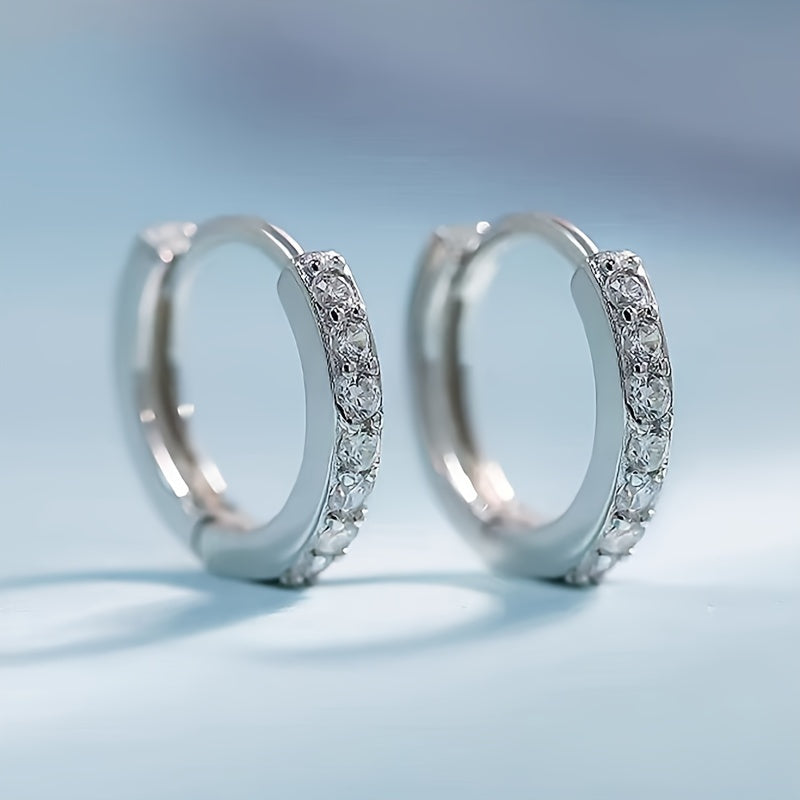 Zerina | Women's Sparkling Boho Earrings | Silver