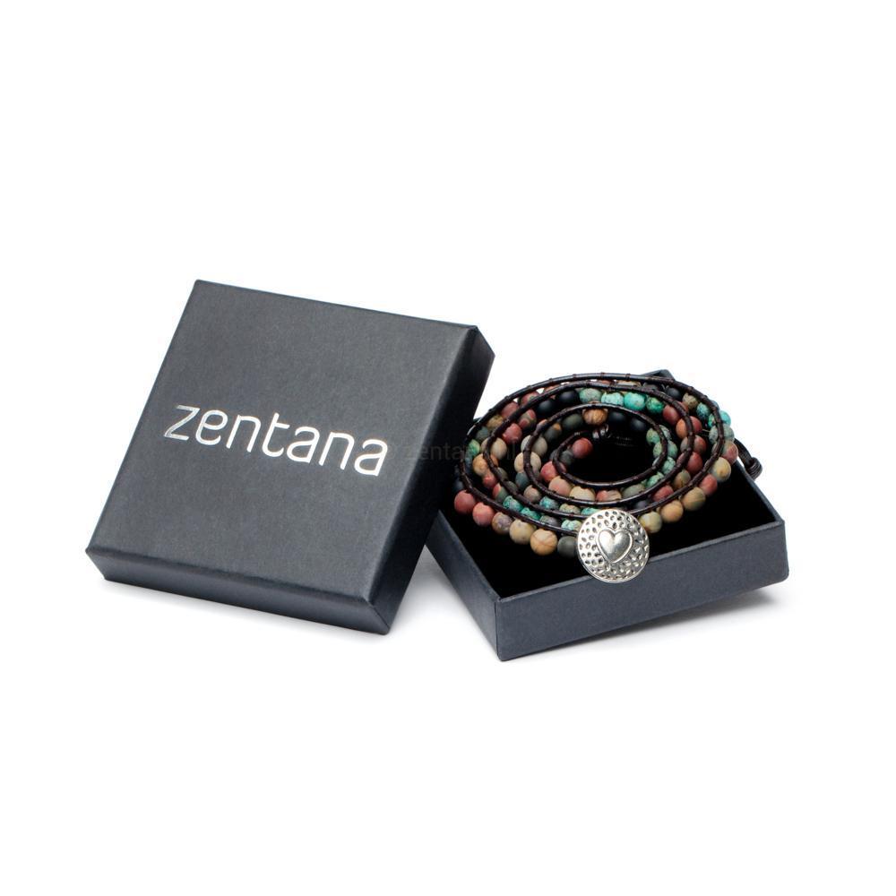 Aureova | Women's Spiritual Wrap Bracelet | Silver
